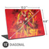 DC Comics The Flash Action Pose Universal Laptop 15in (12.2 x 8.8in) Skin